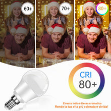Carica l'immagine nel visualizzatore di Gallery, Ddlisu Lampadina LED E14 Golf 2W, Classe Energetica A, Bianco Caldo 3000K, Lampadina G45/P45, Equivalente a 40W, Non Dim