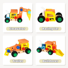 Carica l&#39;immagine nel visualizzatore di Gallery, Vanplay Gioco Bambino 3 Anni Cassetta Attrezzi Bambini Giochi in Legno Attrezzi Giocattolo Giochi Educativi Giocattoli Bambino 3 4 5 Anni Regalo (53 Pezzi)