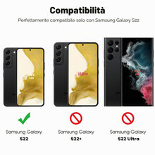 Carica l'immagine nel visualizzatore di Gallery, JETech Pellicola Protettiva per Samsung Galaxy S22, 2+2 Pezzi