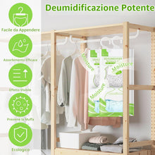 Carica l'immagine nel visualizzatore di Gallery, DEPAR 8 confezioni di rimozione dell'umidità, deumidificazione granulare per rimuovere l'umidità e odori sgradevoli. Sac