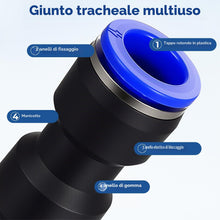 Carica l'immagine nel visualizzatore di Gallery, 65 Pz Connettore Pneumatico Raccordo Innesto Rapido Pneumatico Connettori, Raccordi Connettori Pneumatici, Attacchi Rapi