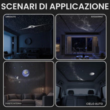 Carica l'immagine nel visualizzatore di Gallery, lampada proiettore galassia, 10 dischi di proiezione per camera da letto