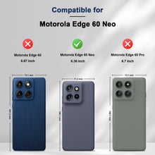 Carica l'immagine nel visualizzatore di Gallery, Jasonyu Cover per Motorola Edge 60 Neo, Portafoglio PU Pelle, Blu