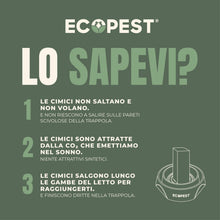 Carica l'immagine nel visualizzatore di Gallery, ECOPEST Trappole per Cimici dei Letti – Confezione da 8 | Trappole Intercettatori Bed Bug Blocker (PRO) (Bianca) | Monit
