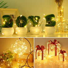 Carica l'immagine nel visualizzatore di Gallery, kolpop Stringa Luci Led a Batteria, 18 Pezzi Impermeabile Lucine Led Decorative a Batteria, 20 Led 2M Mini Led a Batteri