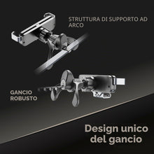 Carica l'immagine nel visualizzatore di Gallery, cellularline | Slide Fit - Universal | Supporto Porta Smartphone da Auto con Sistema di Inserimento Rapido e Facilitato 