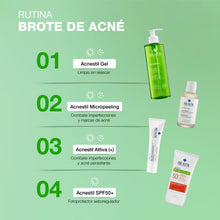 Carica l'immagine nel visualizzatore di Gallery, Rilastil Acnestil Gel Detergente Purificante e Riequilibrante per Pelli Miste Grasse con Tendenza Acneica Confezione