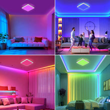 Carica l'immagine nel visualizzatore di Gallery, DELIPOP LED Plafoniera Dimmerabile con Telecomando, 24W 3000-6500K RGB
