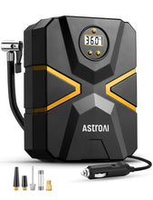 Carica l'immagine nel visualizzatore di Gallery, AstroAI Compressore Aria Portatile S1 150 PSI, Gonfiatore Digitale per Pneumatici per Auto 12V, Gonfiatore per Pneumatici per Auto Elettrica con Schermo LCD per Auto, Bicicletta, Moto, Palla, ECC