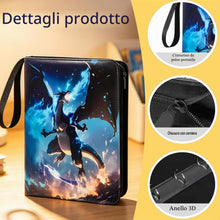 Carica l'immagine nel visualizzatore di Gallery, Raccoglitore per Carte,Collezione Album da 50 Pagine con 900 Tasche,Copertina Impermeabile in PU,Compatibile con Tutti i