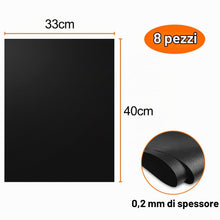 Carica l'immagine nel visualizzatore di Gallery, Relota 8PCS BBQ Griglia Tappetini, Tappetini da Barbecue Tappetino, 40x33CM