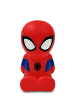 Carica l'immagine nel visualizzatore di Gallery, Lexibook, Spider-Man, Luce notturna a colori per la stanza dei bambini, cambio di colore, luce uniforme, Batteria, Blu/R
