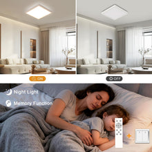 Carica l'immagine nel visualizzatore di Gallery, DELIPOP LED Plafoniera Dimmerabile con Telecomando, 24W 3000-6500K RGB
