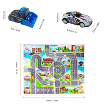Carica l&#39;immagine nel visualizzatore di Gallery, TOYABI 21 pezzi Macchinine per Bambini Set, 10 Macchinine Metallo con Lanciatore/Blocco Stradale/Tappeto da Gioco per Bambini/Borsa per il Trasporto, Ragazzi e Ragazze 2, 3, 4 Anni e Più