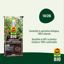 Carica l'immagine nel visualizzatore di Gallery, COMPO BIO Terriccio Aromatiche, 10L