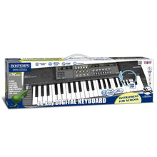 Carica l'immagine nel visualizzatore di Gallery, Bontempi | MelodyKey - Tastiera a 44 Tasti con Passo Medio, Connessione USB e Opzioni di Ascolto Personale, 555x180x60 mm