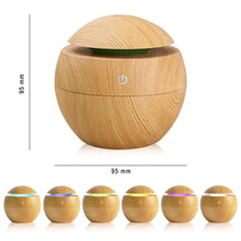 Carica l'immagine nel visualizzatore di Gallery, Retoo Umidificatore Diffusore di Aromi 150 ml, Diffusore di Oli Essenzial aromaterapia ad ultrasuoni con luce LED, diffu