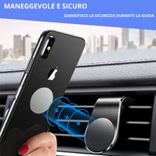Carica l'immagine nel visualizzatore di Gallery, Supporto Auto Smartphone Magnetico Universale Porta Cellulare Auto per telefoni per iPhone XS Max/Xs/Xr/X/8/7/6s Plus, G