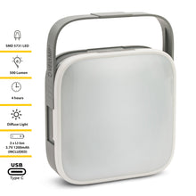 Carica l'immagine nel visualizzatore di Gallery, VELAMP - Lampada Emergenza Portatile Ricaricabile BETTO - Luce Emergenza Bianca 5000K Anti Black Out, Lampada Led 500 Lu