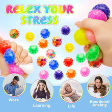 Carica l'immagine nel visualizzatore di Gallery, 24 PCS Squishy Ball,Palline Antistress da Impastare,Squeeze Toy,Stress Ball