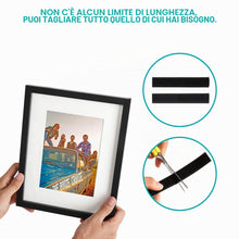Carica l'immagine nel visualizzatore di Gallery, SURFOU Nastro a Strappo Adesivo Forte Biadesivo 10 m x 20 mm Autoadesivo