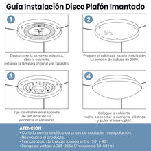 Carica l'immagine nel visualizzatore di Gallery, LED ATOMANT Modulo LED Magnetico Circolare 24W Bianco Neutro 2160lm