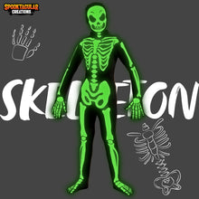 Carica l'immagine nel visualizzatore di Gallery, Spooktacular Creations Costume da scheletro per bambini Seconda pelle Halloween trick or treating Dolcetto o scherzetto