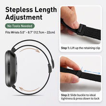 Carica l'immagine nel visualizzatore di Gallery, Cinturino Compatibile con Fitbit Versa 4/3/Sense/2, Chiusura Magnetica