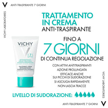 Carica l'immagine nel visualizzatore di Gallery, Vichy Dermo-Tolerance Crema Deodorante 7 Giorni
