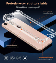 Carica l'immagine nel visualizzatore di Gallery, iVoler Anti Ingiallimento Chiaro Cover per iPhone SE 2022/2020 (3. / 2. Generazione) / iPhone 8 7 6S 6, Custodia Antiurt
