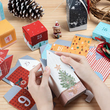 Carica l&#39;immagine nel visualizzatore di Gallery, Calendario dell&#39;Avvento fai da te da Riempire, 25 Scatole Vuote di Natale Numerate per il 2025, Calendario dell&#39;Avvento Regalo di Natale per Bambini, Donne, Uomini (25 Casette &amp; Scatole)