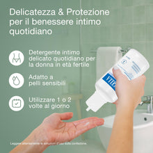 Carica l'immagine nel visualizzatore di Gallery, Saugella Dermoliquido Detergente Intimo Quotidiano per Uso Frequente, 750 ml