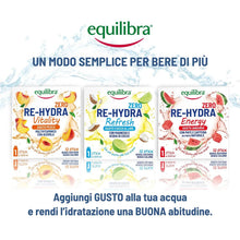 Carica l'immagine nel visualizzatore di Gallery, Equilibra Re-Hydra Vitality Zero Zuccheri, per aromatizzare l'acqua