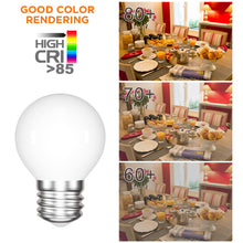 Carica l'immagine nel visualizzatore di Gallery, ENUOTEK Lampadina LED E27, 4W 540Lm Piccolo Globo G45/P45, Lampadine Attacco a Vite E27 LED Bianco Naturale 4000K, Equiv