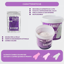 Carica l'immagine nel visualizzatore di Gallery, BWAY Calco Mani Coppia - Regali Natale Originali - Calco Mani con Gesso per Stampi e Alginato - Idee Regalo per Coppie, Fidanzati e Famiglie - Regalo per San Valentino e Anniversari
