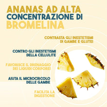 Carica l'immagine nel visualizzatore di Gallery, Nutracle Bromelina 2500 GDU/g 40 compresse da 500 mg - Integratore Drenante - Anticellulite e Ritenzione Idrica Gambe - 