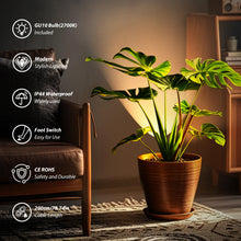 Carica l'immagine nel visualizzatore di Gallery, GeyouLux LED uplight faretto da pavimento IP44 impermeabile 6W 600LM lampada da pavimento in alluminio, lampada da pavim