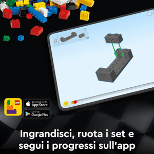 LEGO Speed Champions Monoposto da Corsa McLaren Formula 1 2023, Macchina Giocattolo F1 per Bambini e Bambine da 9 Anni, Modellino di Auto da Costruire con Minifigure del Pilota, Idea Regalo 76919