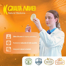 Carica l'immagine nel visualizzatore di Gallery, NAMED Neurapas Forte Integratore Alimentare Naturale con Iperico, Passiflora e Valeriana | Supporta il Tono dell’Umore e il Rilassamento | Integratori Stress, Ansia e Insonnia | 60 Compresse da 16,8 g