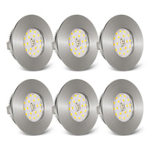 Carica l'immagine nel visualizzatore di Gallery, TaoFiaCo 6W Faretti da Incasso LED 230V Bianco Neutro 4000K, Set di 6