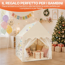 Carica l'immagine nel visualizzatore di Gallery, FUNYKICH Tenda da Gioco Bambini 120x100x130cm con Luci LED