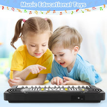 Carica l'immagine nel visualizzatore di Gallery, Pianola Bambini 37 Tasti, Tastiera Musicale Pianoforte con Microfono