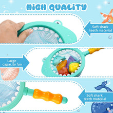 Carica l'immagine nel visualizzatore di Gallery, Acsatont Nessun Buco-Giocattoli da Bagno per Bambini, 7 Pezzi Giochi Bagnetto per Bambini 3 4 5 Anni, Giocattoli da Bagno Morbido, Piscina Giochi di Giocattoli per Ragazzi e Ragazze (Colore Chiaro)