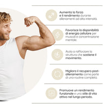 Carica l'immagine nel visualizzatore di Gallery, N2 Natural Nutrition. Creatina monoidrato + collagene multi idrolizzato con vitamina C in polvere (70 dosi) 3000 mg di c