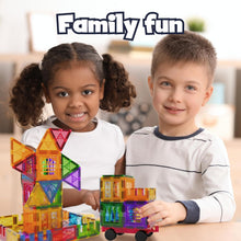 Carica l'immagine nel visualizzatore di Gallery, Desire Deluxe Giochi di costruzione magnetici – 100 PCS Piastrelle e Blocchi Magnetici Bambini, Giocattolo Educativo STE