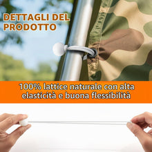 Carica l'immagine nel visualizzatore di Gallery, 50 Pezzi Corde Elastiche con Sfere, Corda Elastica per Teloni Elastici 15 cm Occhielli per Teloni Tende Baldacchino Stri