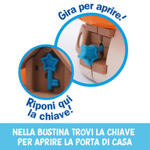 Carica l&#39;immagine nel visualizzatore di Gallery, Giochi Preziosi I Puffi - Puffetta E La Sua Casetta Dal Tetto Rosa Ricca Di Accessori E Adesivi , Per Bambini A Partire Dai 3 Anni