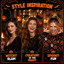Carica l'immagine nel visualizzatore di Gallery, Fasce per Capelli di Halloween 5Pezzi Copricapo di Halloween Ragno Web