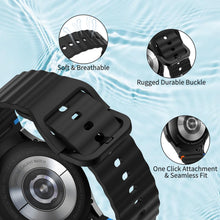 Carica l'immagine nel visualizzatore di Gallery, Amzpas 20mm Cinturino per Galaxy Watch 7/6/5/4/FE 40mm 44mm, Galaxy Watch 6 Classico 47mm 43mm/Galaxy Watch 4 Classico 4