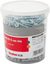 Carica l'immagine nel visualizzatore di Gallery, Fischer UVD II 8 S Secchiello con 140 Tasselli con Vite